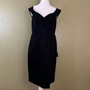Brand New Lulus Women’s XL Little Black Classic Midi Dress Sleeveless